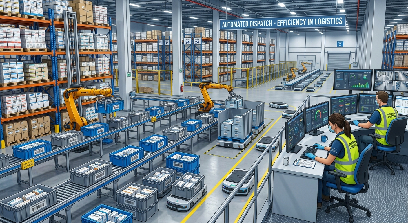 The Role of Automation in Pharma Warehouses